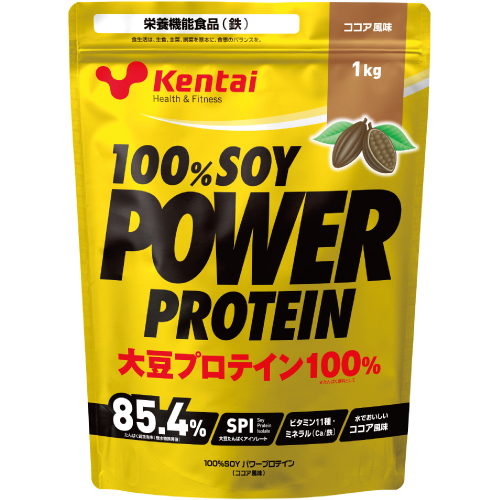 100%ソイ パワープロテイン　ココア風味1kg-Kentaiショップ